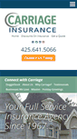 Mobile Screenshot of carriageinsuranceagency.com